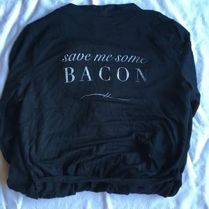 good hYOUman "Save Me Some Bacon" Robe